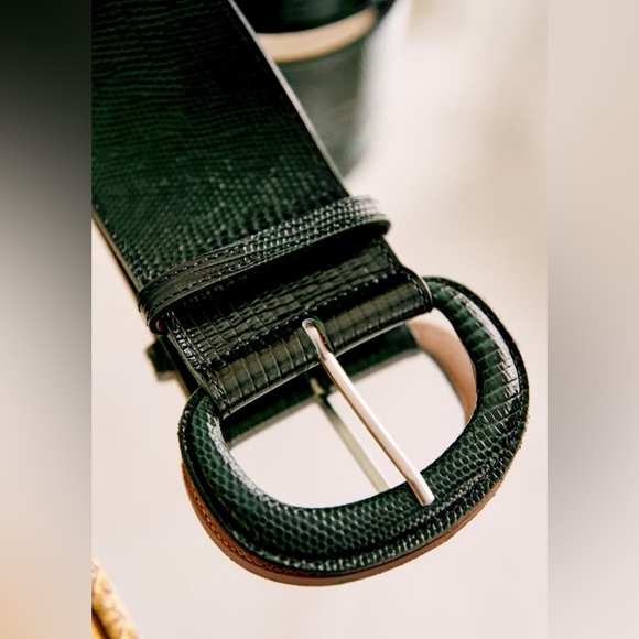 Sezane Masha Belt. Green. 80CM - Picture 9 of 11